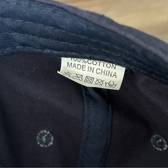 Blue USA American Flag Embroidered Cap Unisex OS - Picture 3 of 8